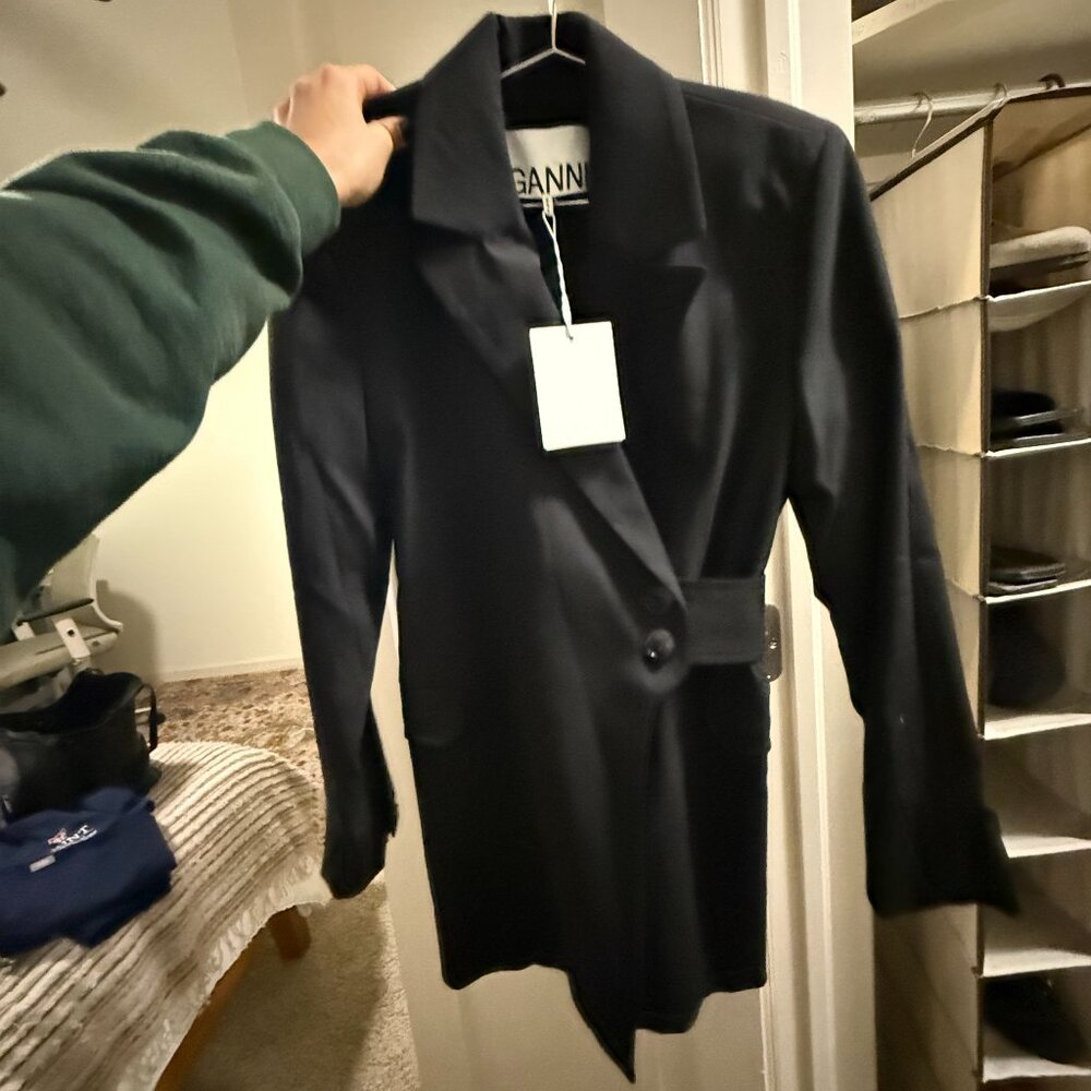 GANNI Blazer Dress Size 32
